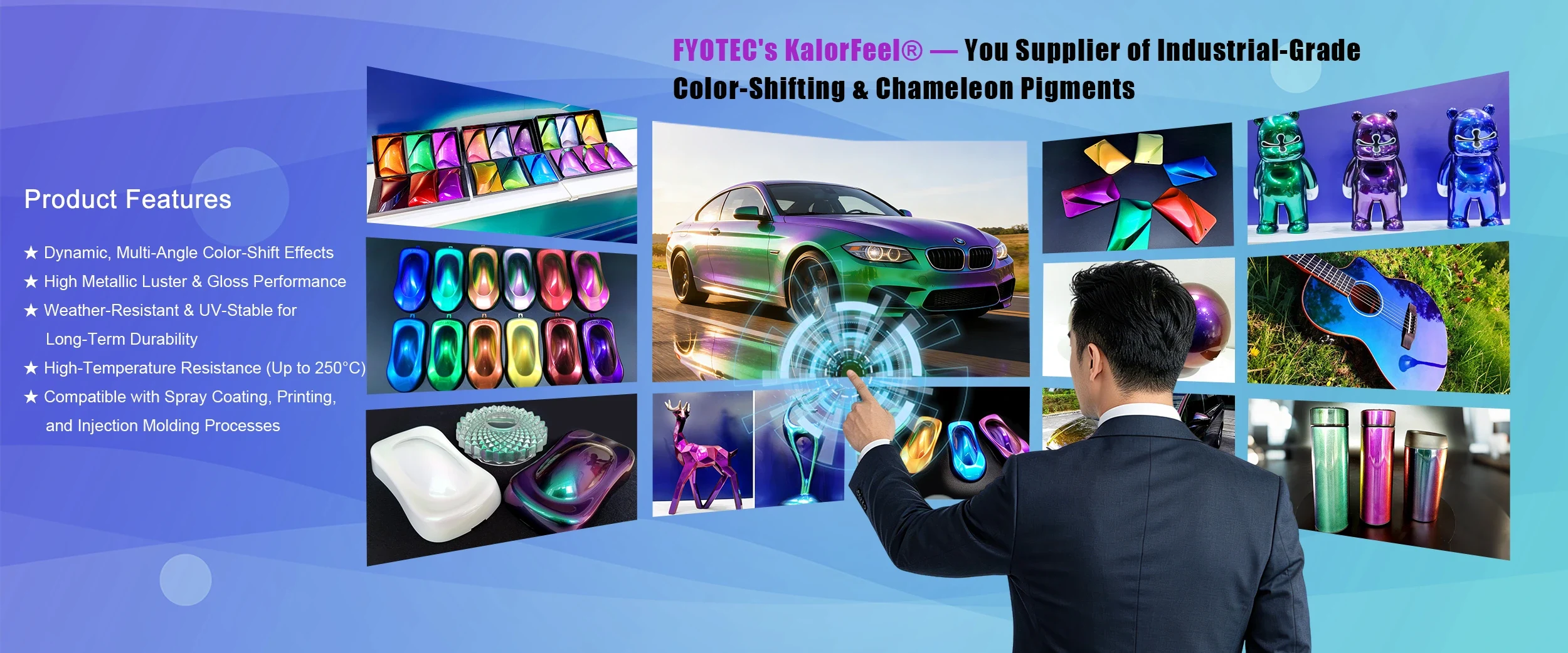 OEM Industrial-Grade Optical Color-Versus Pigments Supplier