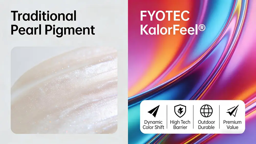 Pearlescent Chameleon Pigments
