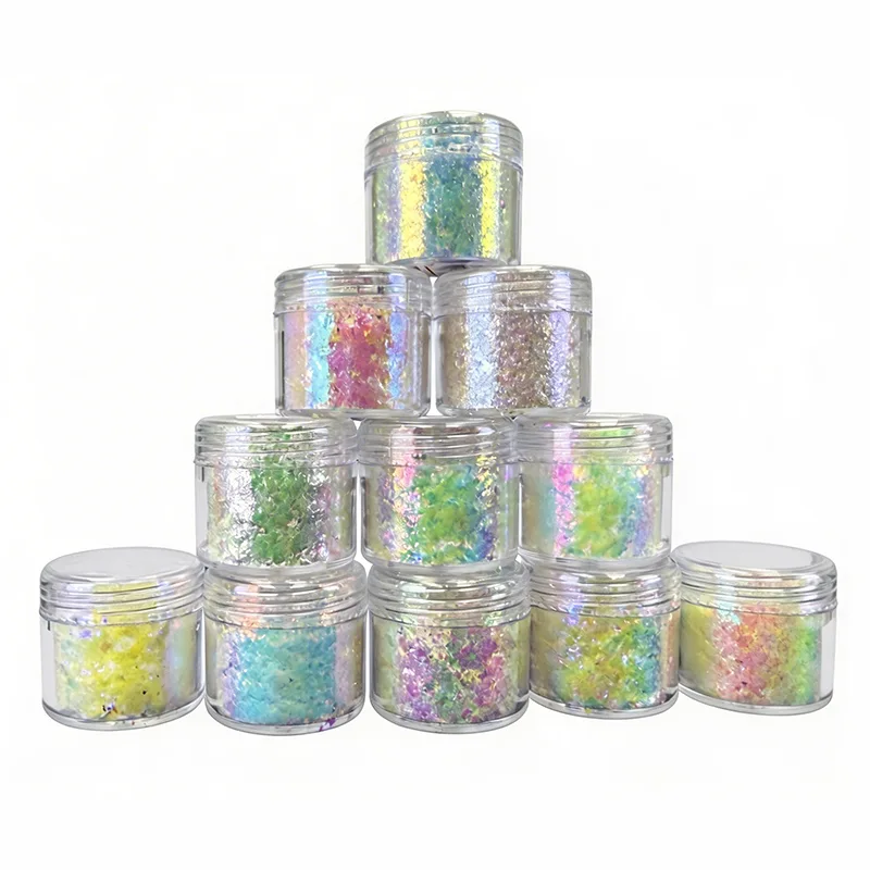 Transparens Color-Shifting pigmenta ad Eyeshadow Base et Stratum